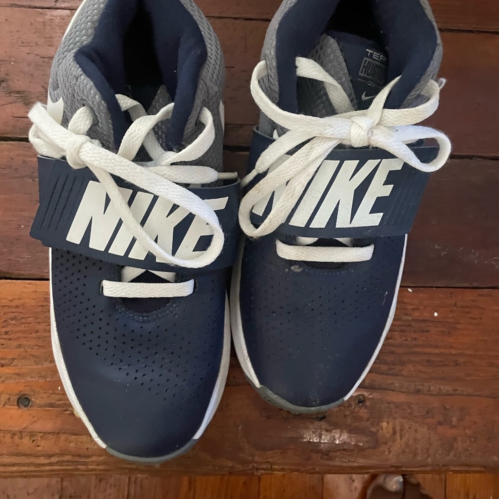 Nike Kids Navy and White Sneakers